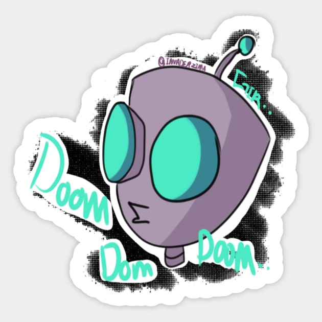 gir Sticker by zima_ivader